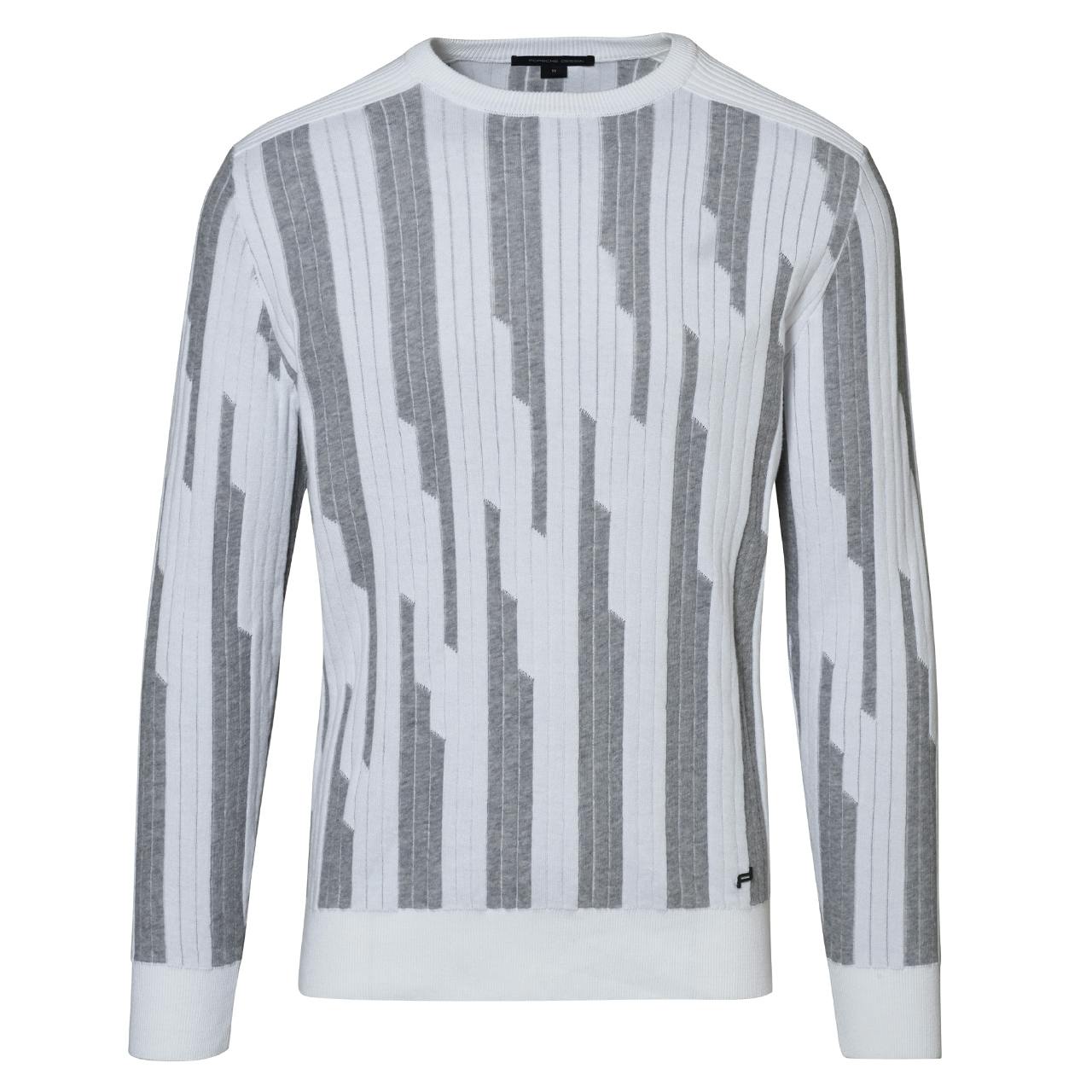 Porsche Design_SS20_M Halogen Structured Sweater, light grey, 345€