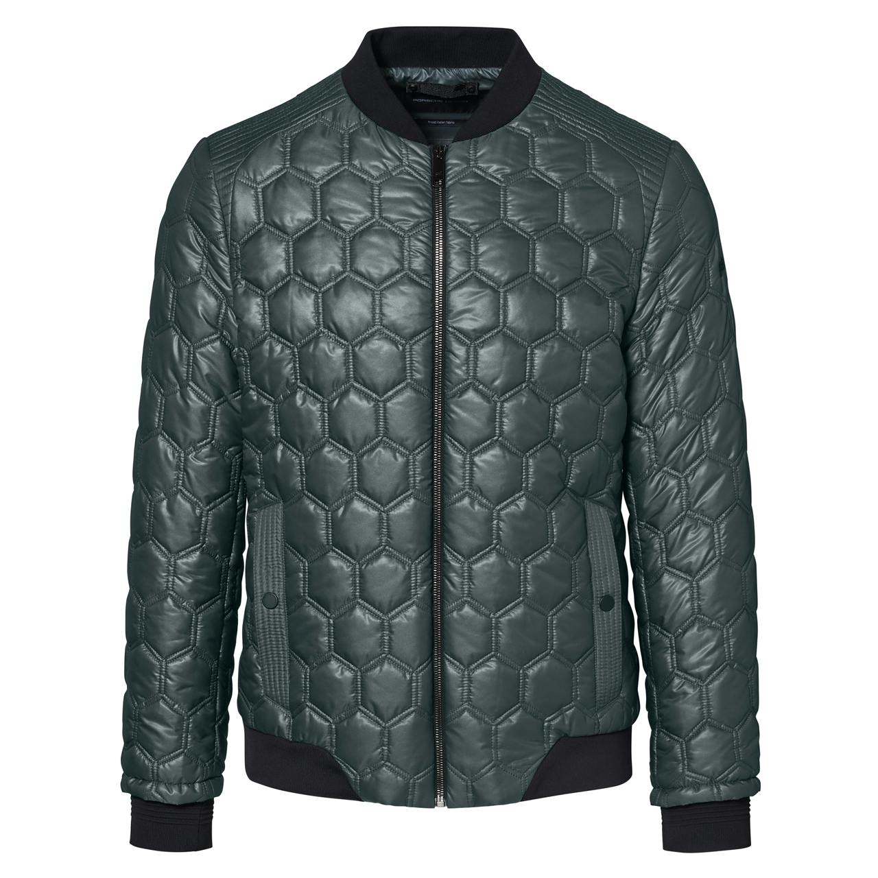 Porsche Design_SS20_M Hexagon Quilted Jacket, urban green, 690€