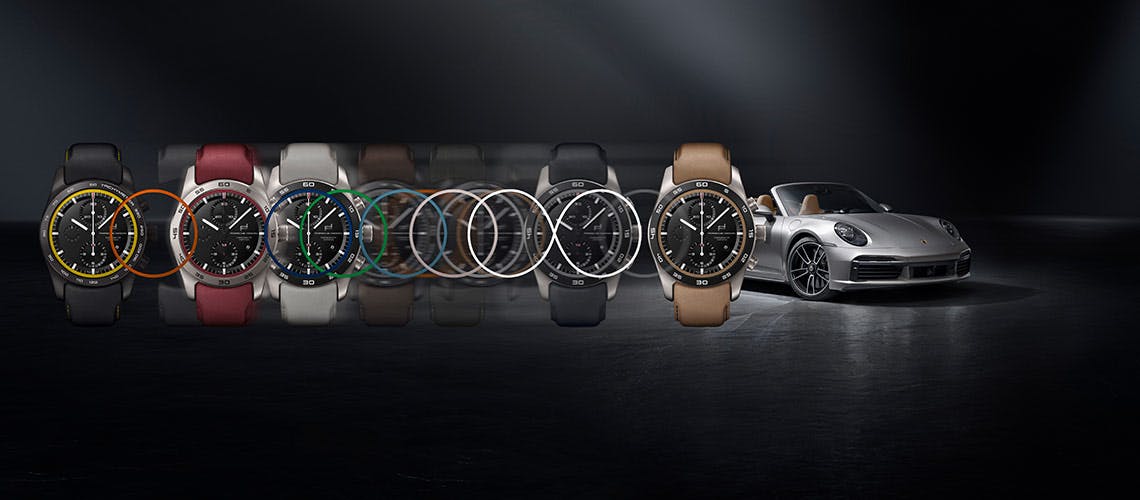 Individualized watches bring Porsche sports car excitement to the wrist